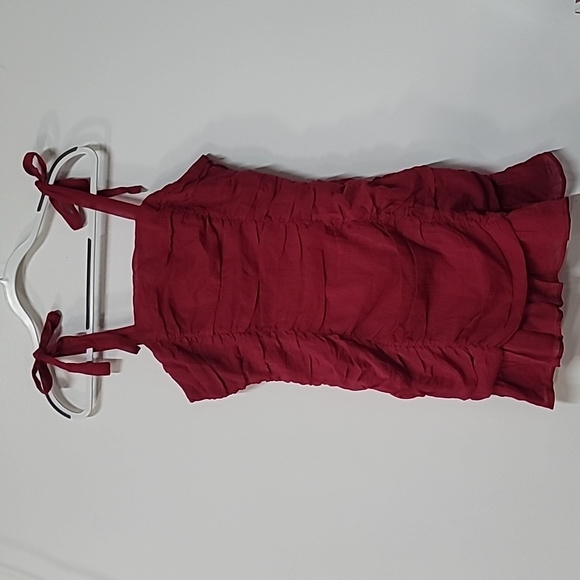 Urban Outfitters MINKPINK Little Darling Ruched Mini Dress size M - Picture 6 of 11